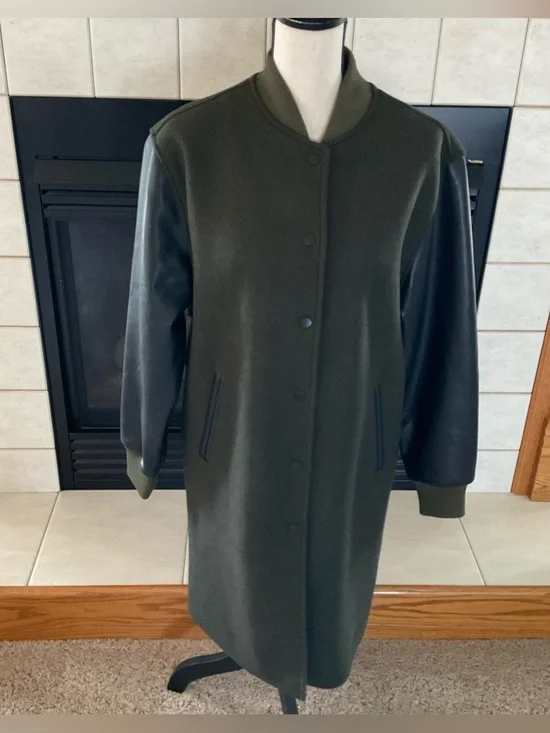 NWT BLANKNYC “Role Play” Woven Bomber Coat, Women’s Sz S - Picture 1 of 11